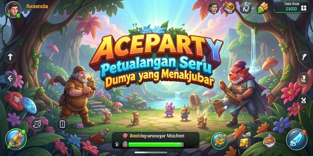 Menampilkan gameplay seru dan visual menakjubkan di ACEPARTY.