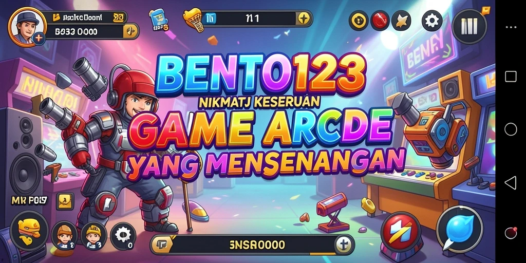 Screenshot permainan BENTO123 yang menampilkan aksi seru gameplay Arcade.