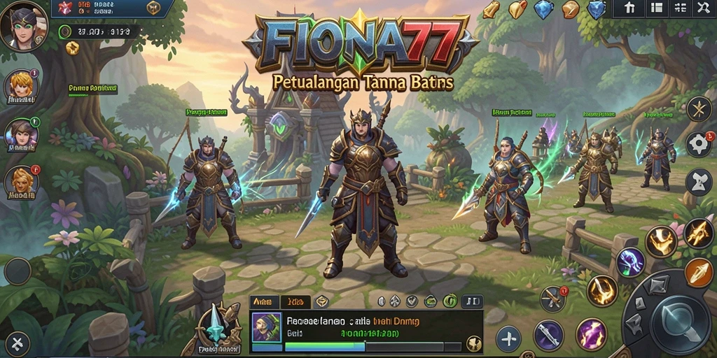 Gameplay seru dalam dunia FIONA77 yang menakjubkan.