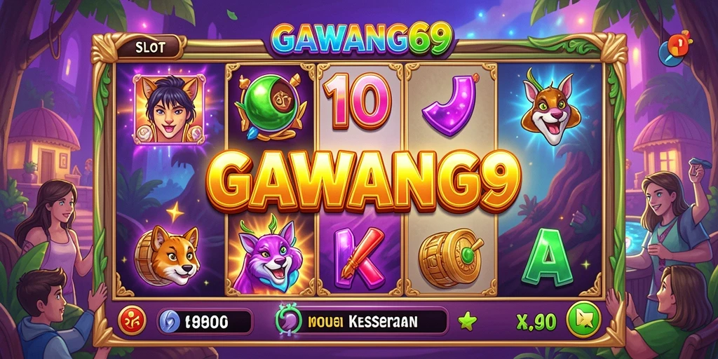 Tampilan gameplay menarik dari GAWANG69 dengan fitur slot yang seru.
