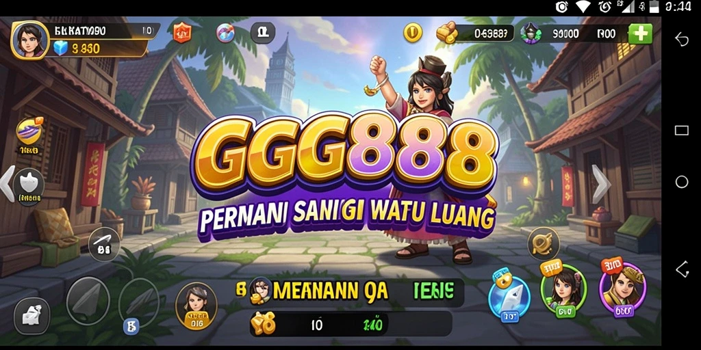 Tangkapan layar gameplay GGG888 yang menampilkan keseruan permainan Casual.