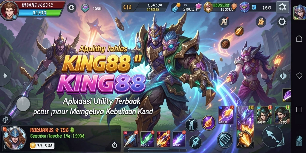 Tampilan utama aplikasi KING88 untuk mengelola kebutuhan sehari-hari.