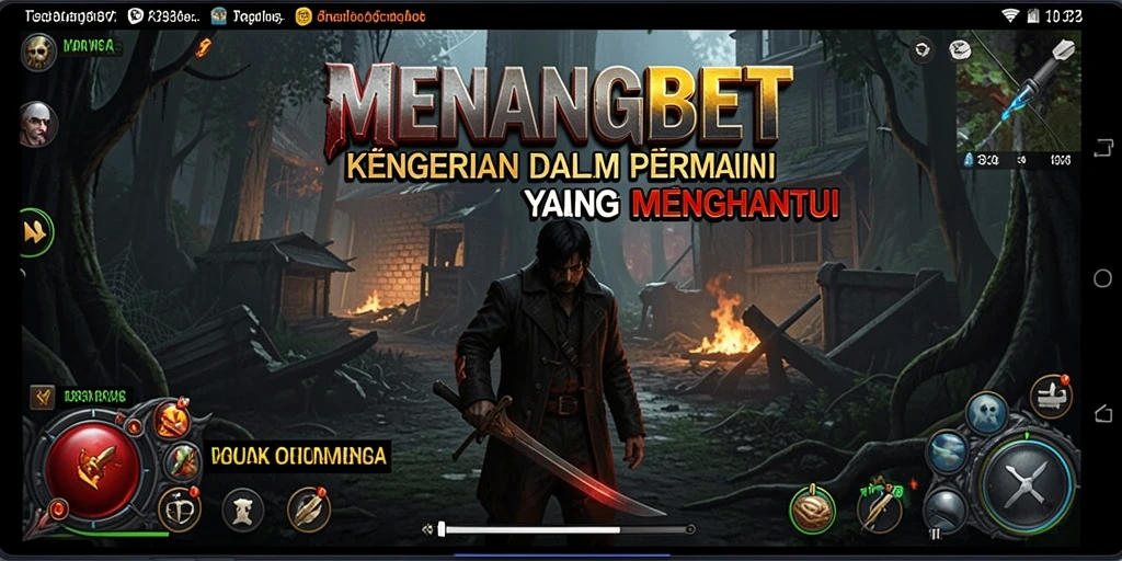Tampilan gameplay menyeramkan penuh ketegangan di MENANGBET.