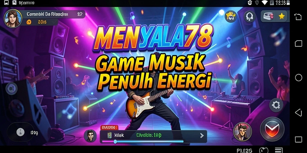 Tampilan menarik dari gameplay MENYALA78 yang penuh warna dan dinamis.