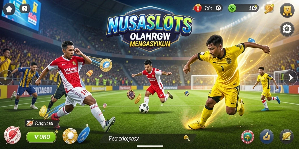 Tangkapan layar NUSASLOTS menunjukkan aksi seru dalam permainan olahraga.