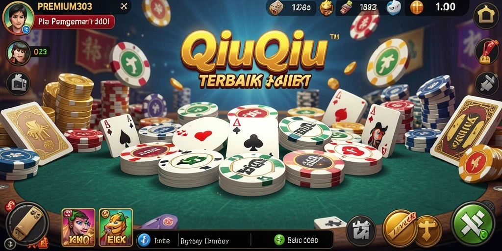 Screenshot utama menampilkan gameplay seru QiuQiu dari PREMIUM303.