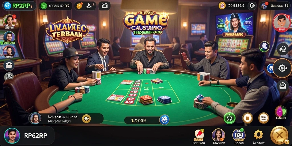 Menampilkan dealer langsung dan gameplay mendebarkan di RP62RP.