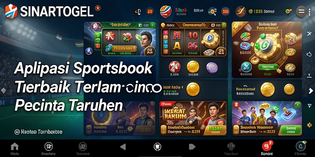 Tampilan utama gameplay Sportsbook SINARTOGEL yang menarik.