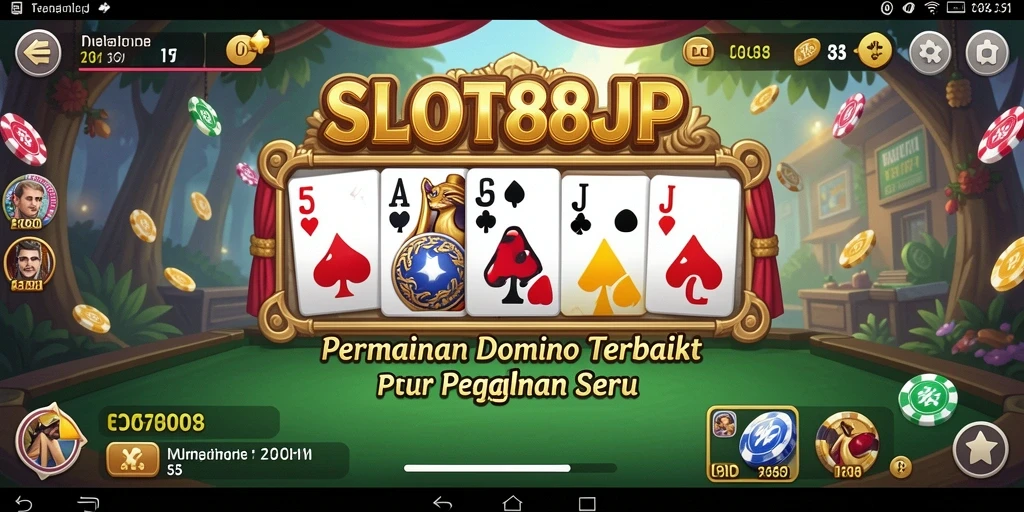 Screenshot gameplay SLOT88JP menampilkan keseruan bermain Domino.