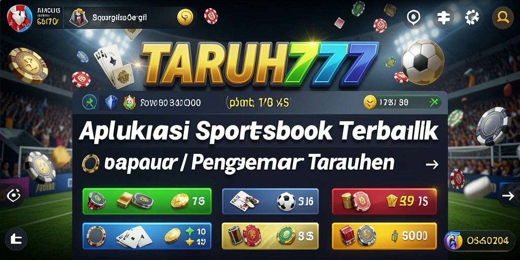 Tampilan menarik dari gameplay TARUH777 dengan banyak pilihan taruhan.